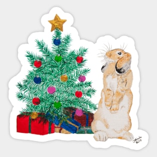 Christmas Card Series 1 - Design 8 Sticker